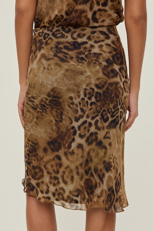 Georgette Midi Skirt