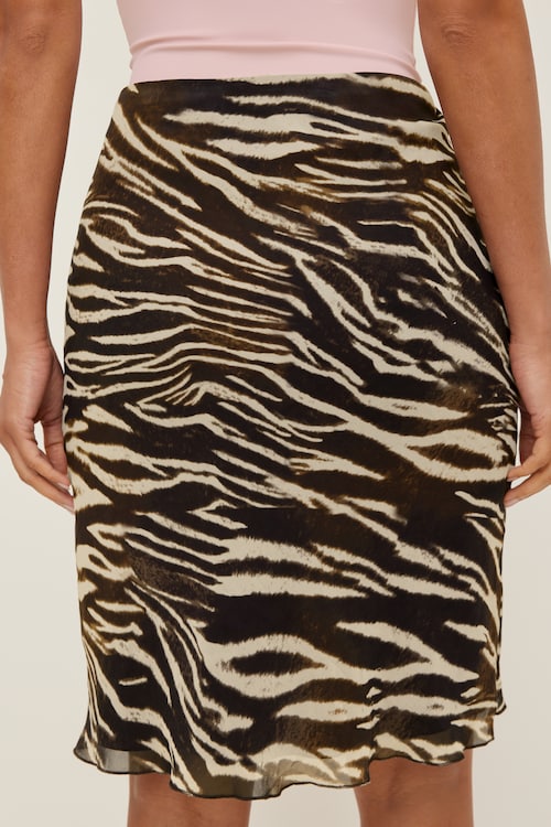 Georgette Midi Skirt