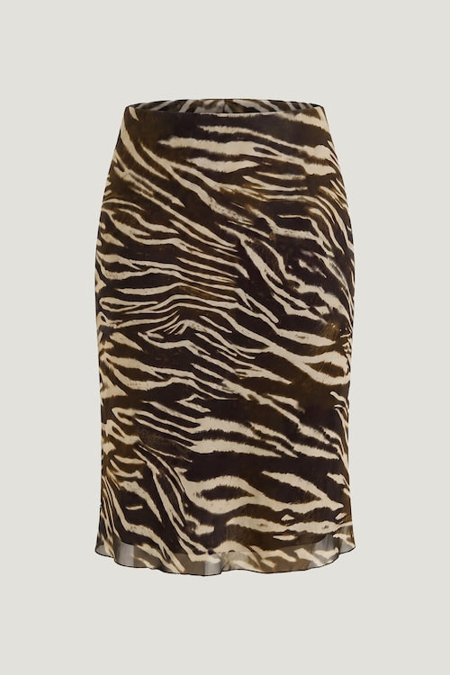Georgette Midi Skirt
