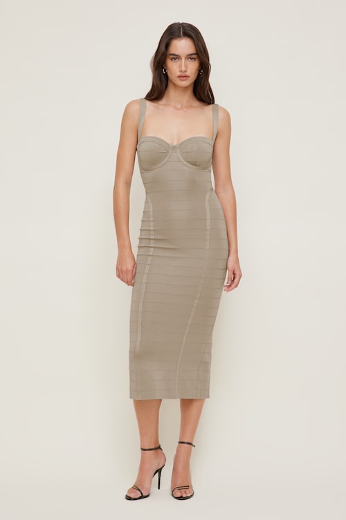 Bandage Midi Dress