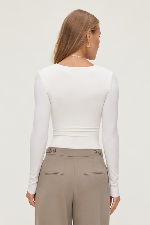 Sculpt Deep Plunge Bodysuit