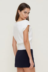 Aria Boat Neck Sweater 