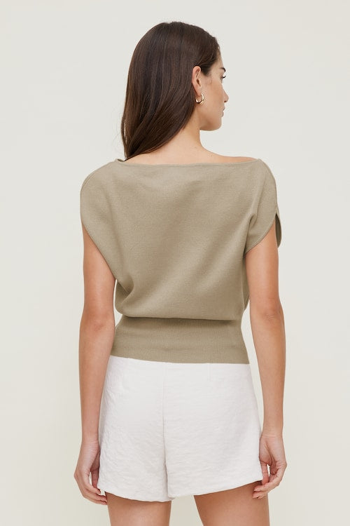 Aria Boat Neck Sweater 