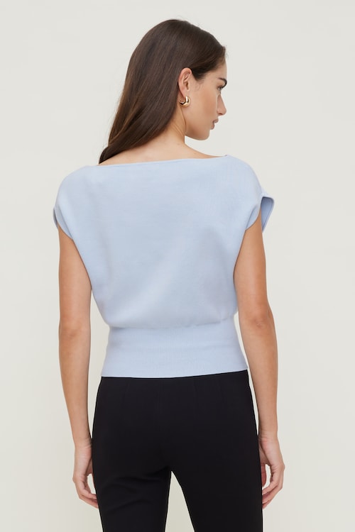 Aria Boat Neck Sweater 