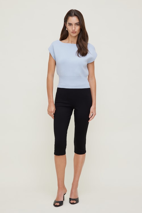 Aria Boat Neck Sweater 