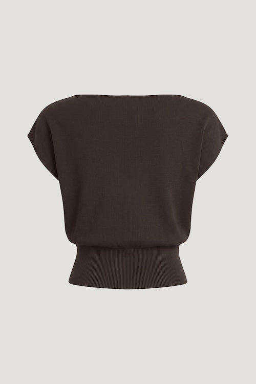 Aria Boat Neck Sweater 