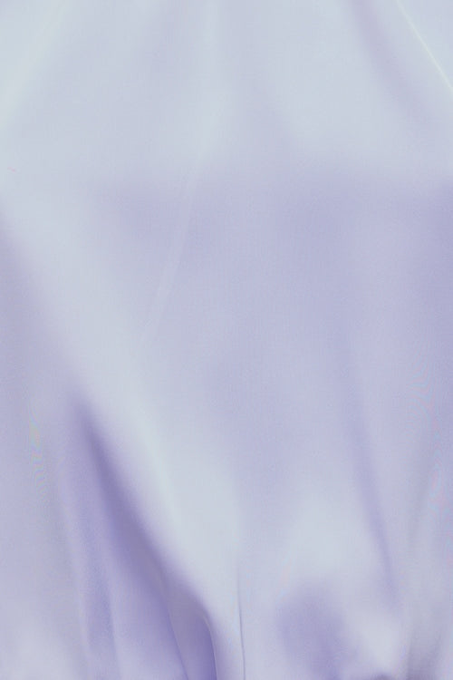 Paloma Bubble Satin Halter Blouse