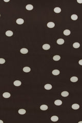 Polka Dot Mesh Maxi Dress