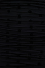 Polka Dot Mesh Maxi Dress