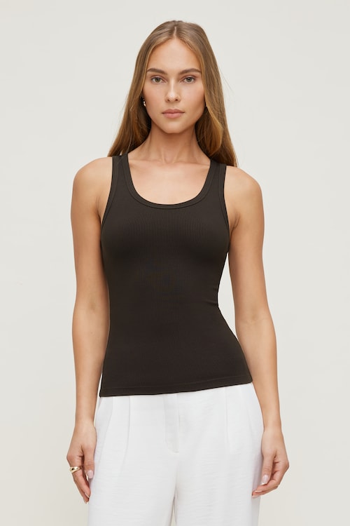 Ellie Ribbed Tank Top