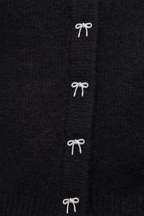 Rebecca Bow Button Cardigan