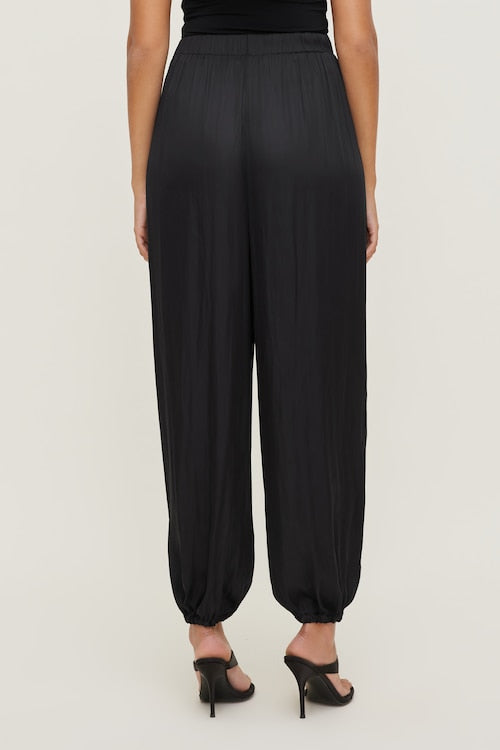 Satin Balloon Pants