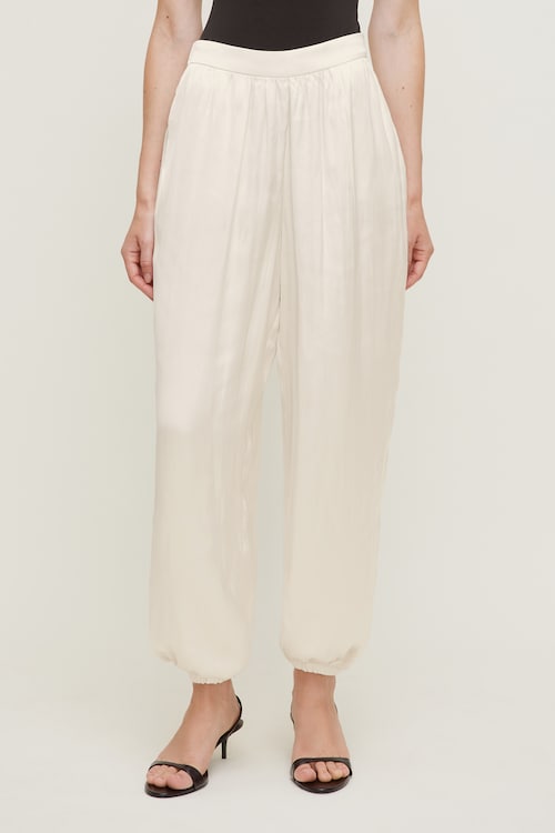 Satin Balloon Pants