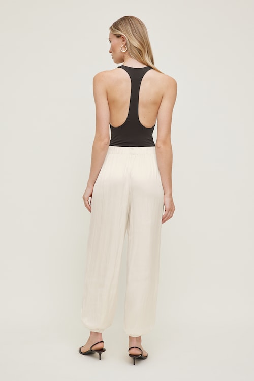Satin Balloon Pants