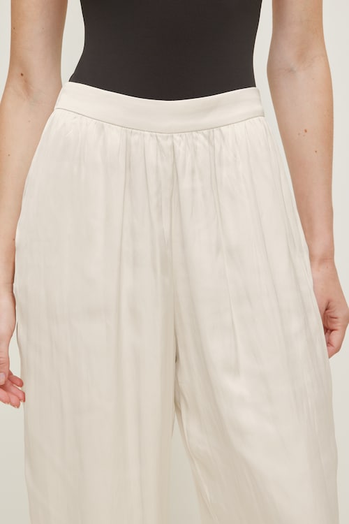 Satin Balloon Pants