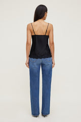 Madi Lace Satin Cami Top