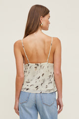 Plunge Babydoll Tank Top