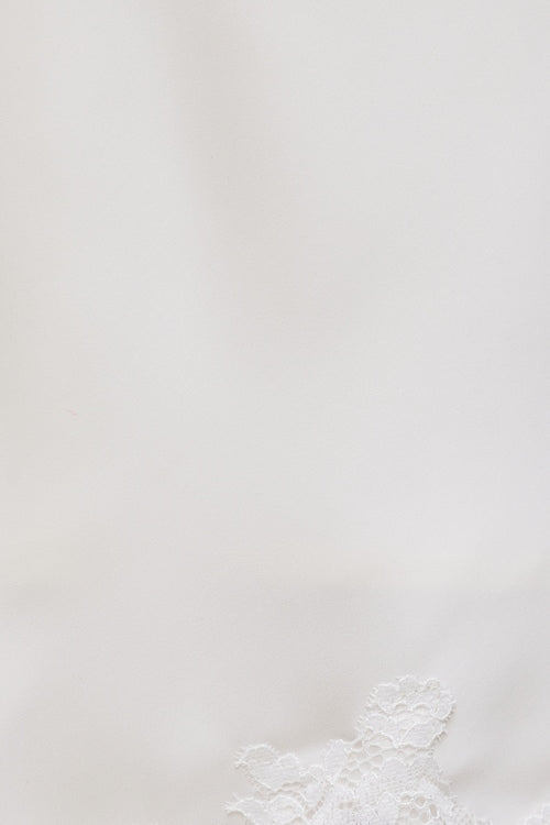 Alli Lace Satin Mini Skirt