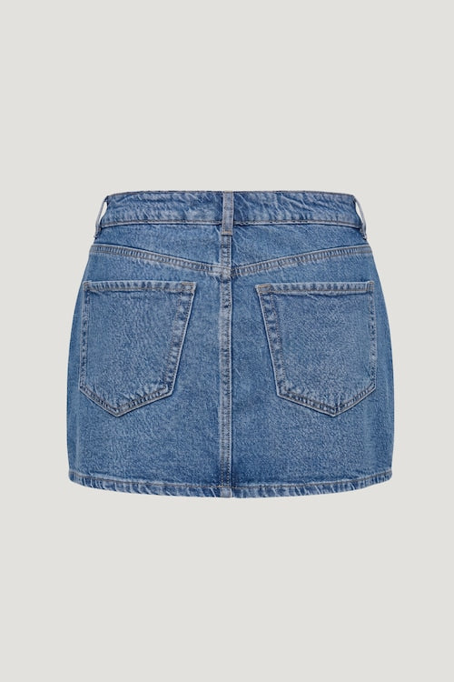 Gia Denim Mini Skort