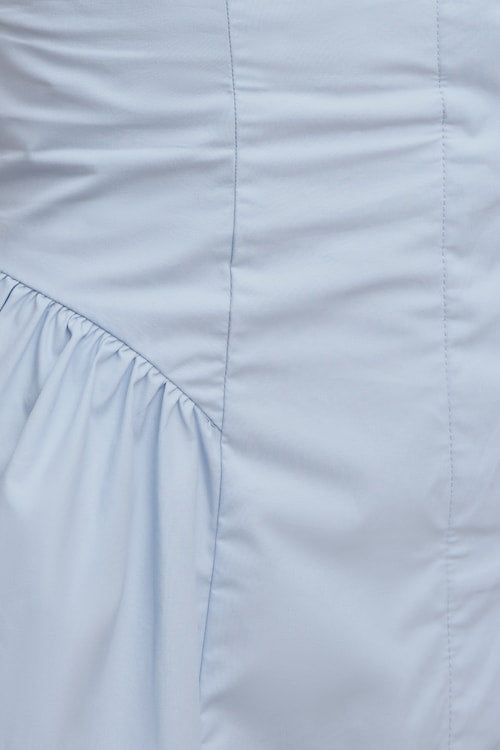 Poplin Halter Mini Dress