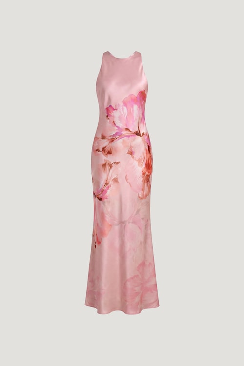 Andy Satin Maxi Dress