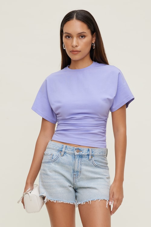 Andrea Striped Cotton T Shirt