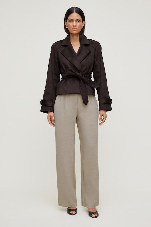 Alex Pinstripe Wide Leg Pants