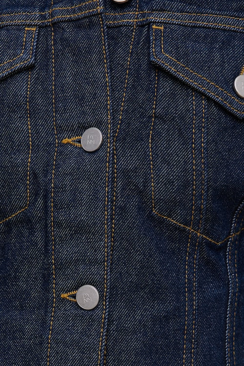 Cinched Denim Jacket