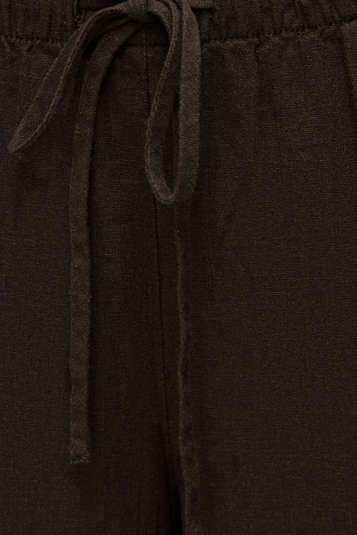 Leo Linen Wide Leg Pants