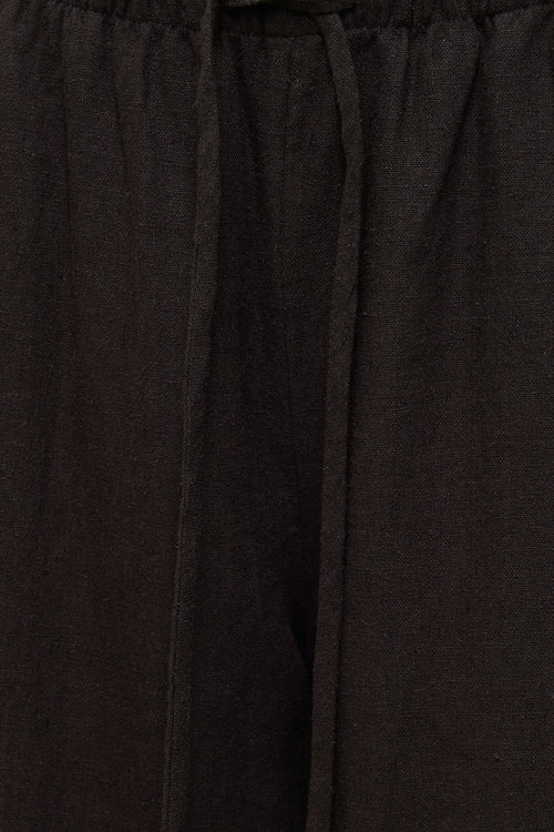 Leo Linen Wide Leg Pants