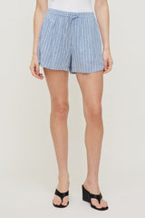 Linen Pull On Shorts