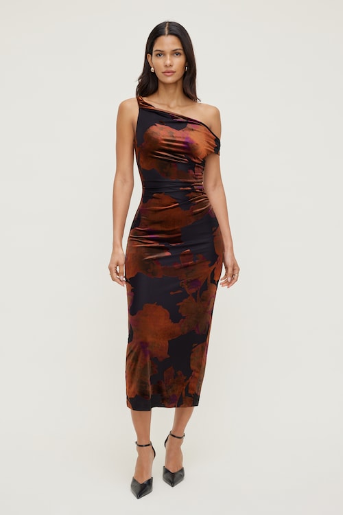 Jayde Sculpt Midi Dress