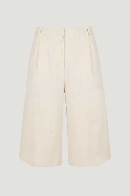 Mid Rise Bermuda Shorts