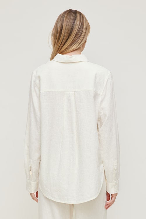 Isla Oversized Linen Shirt