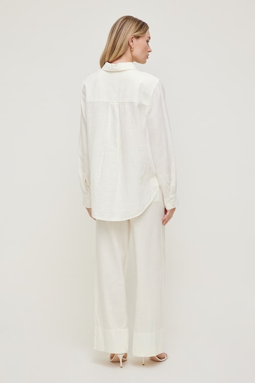 Isla Oversized Linen Shirt