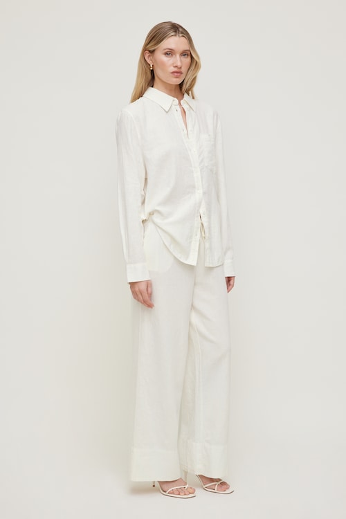 Isla Oversized Linen Shirt