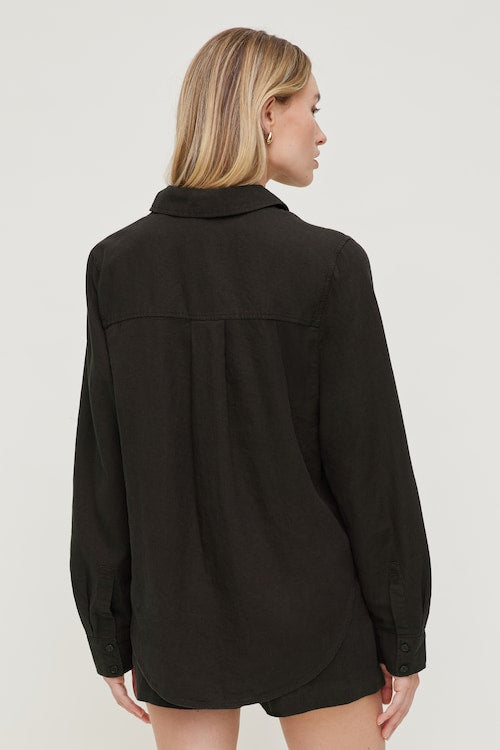 Isla Oversized Linen Shirt