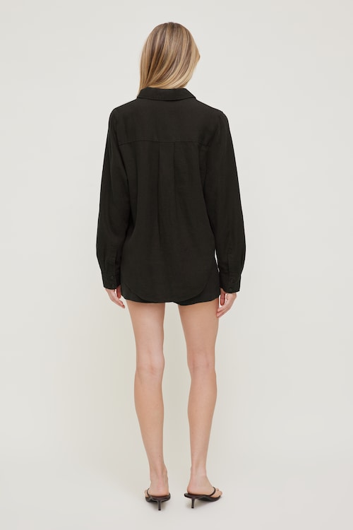 Isla Oversized Linen Shirt