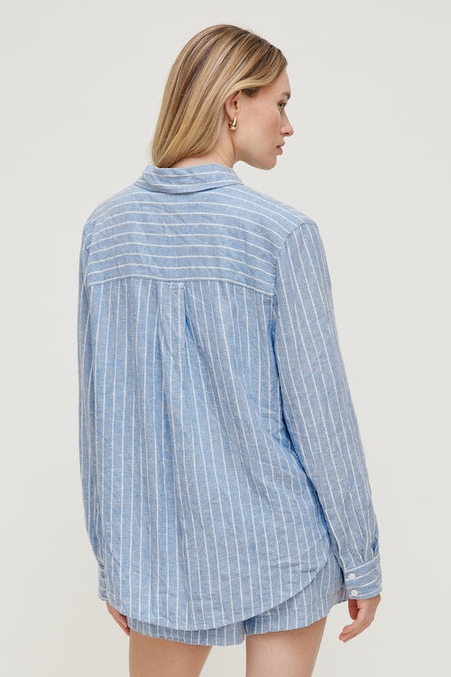 Isla Oversized Linen Shirt