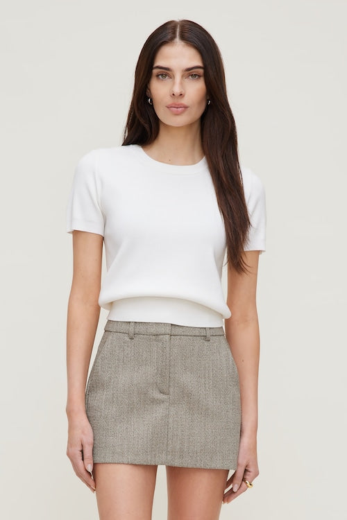 Clara Short Sleeve Sweater