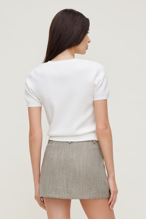 Clara Short Sleeve Sweater