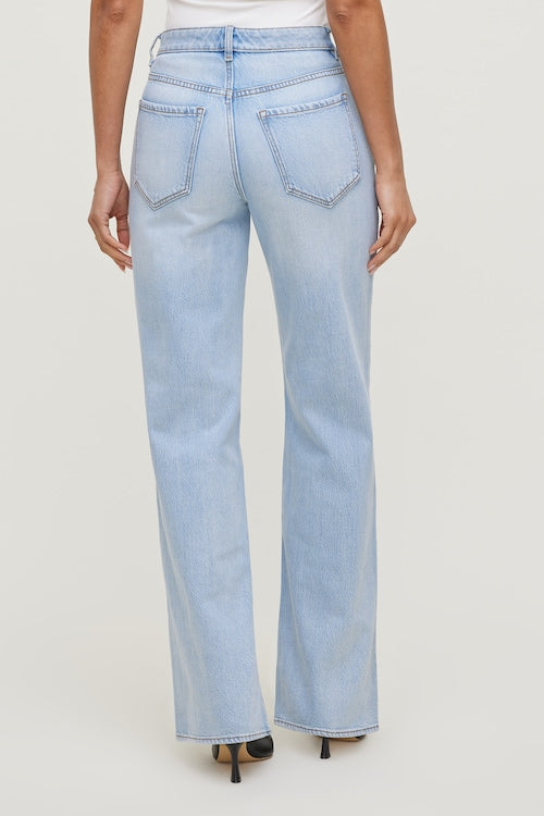 Heidi Stretch High Rise Wide Leg Jeans