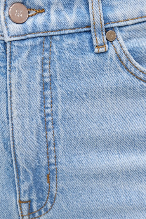 Heidi Stretch High Rise Wide Leg Jeans