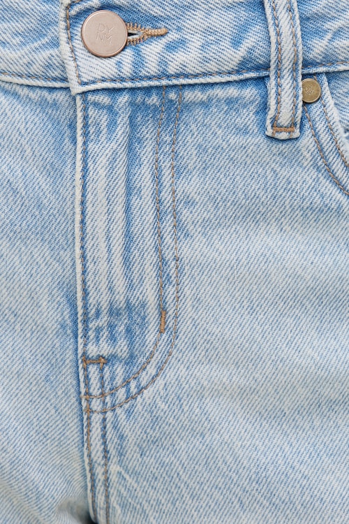 James Relaxed Mid Rise Jean Shorts