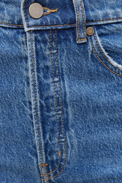 Olivia Comfort High Rise Straight Leg Jeans