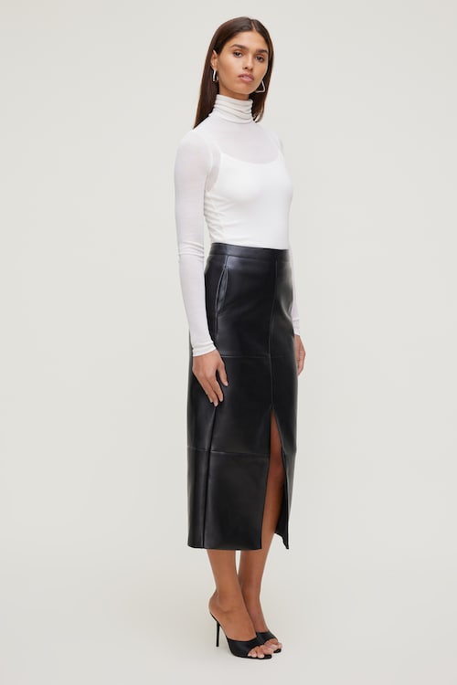 Sheer Layered Cami and Turtleneck