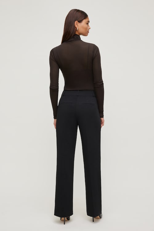 Sheer Layered Cami and Turtleneck