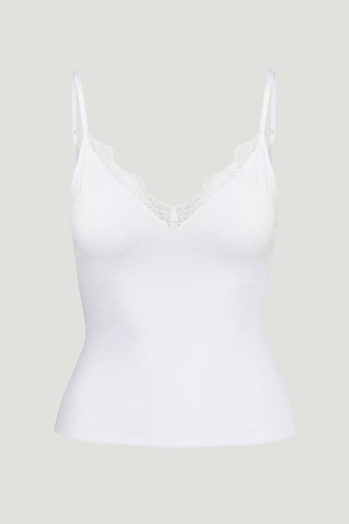 Sculpt Lace Trim Cami Top
