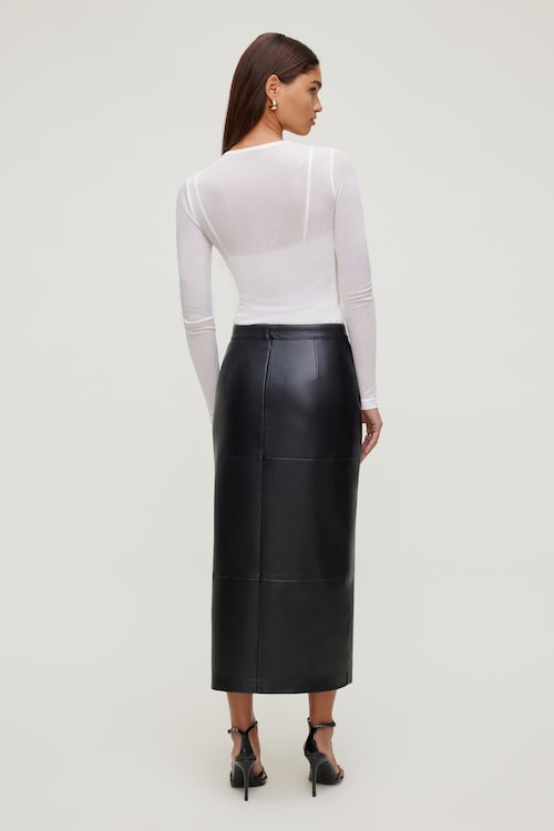 Sheer Layered Cami and Long Sleeve T Shirt