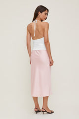 Sculpt Plunge Halter Top